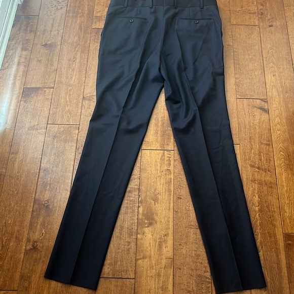 NWT Paul Betenly Super 120's Vantage Wool Slim Fit Dress Pant - Picture 4 of 11